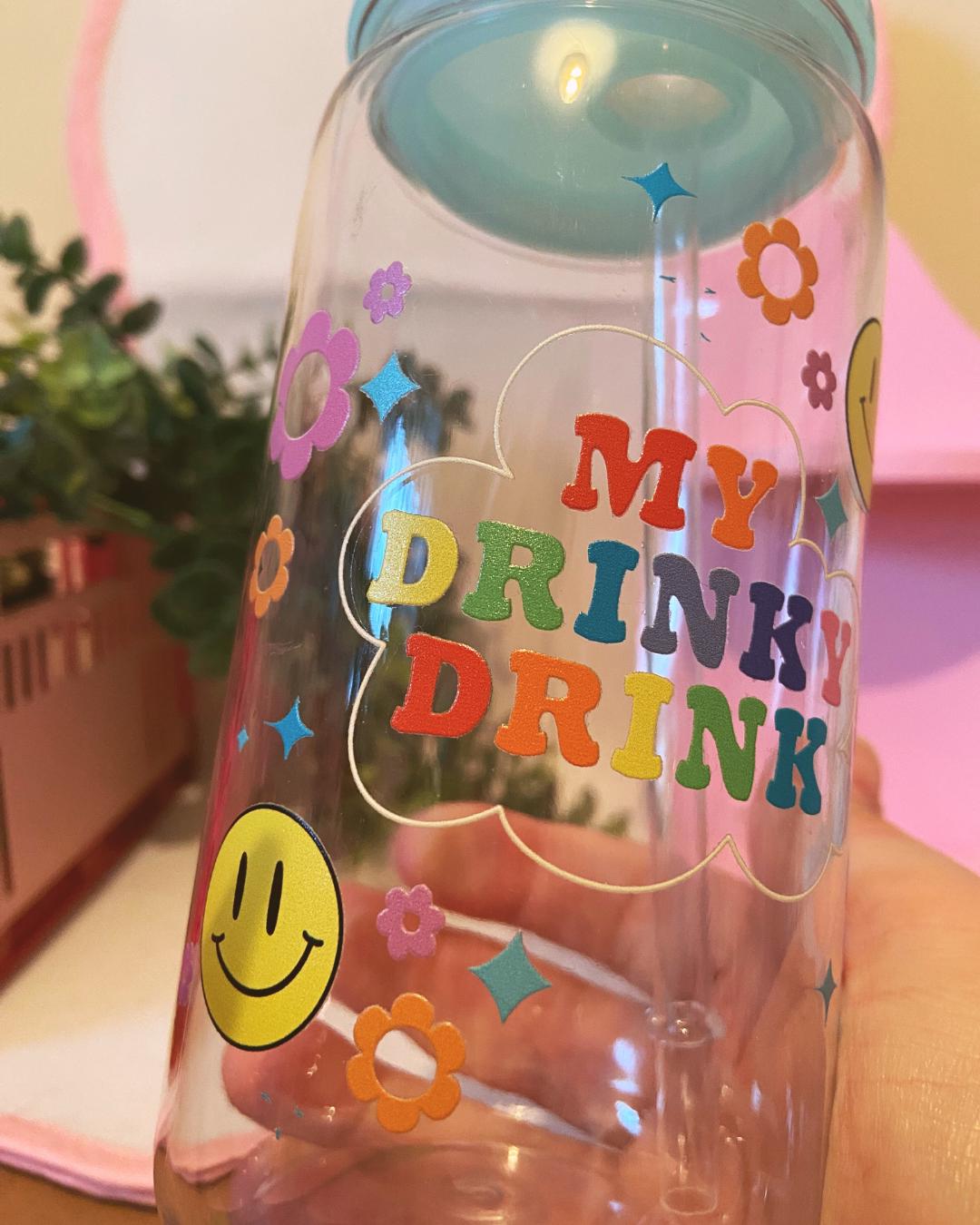 Drinky drink trendy acrylic tumbler