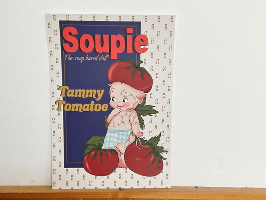 Soupie dolls: Tammy Tomatoe A4 print
