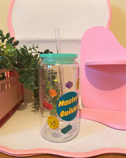 Master builder Lego acrylic