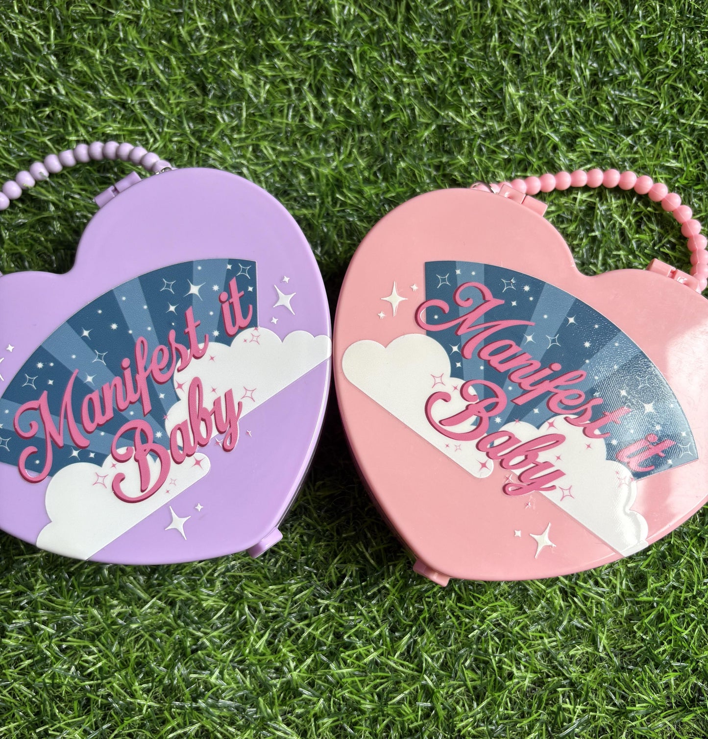 Manifest It Baby Heart-Shaped Carry Case