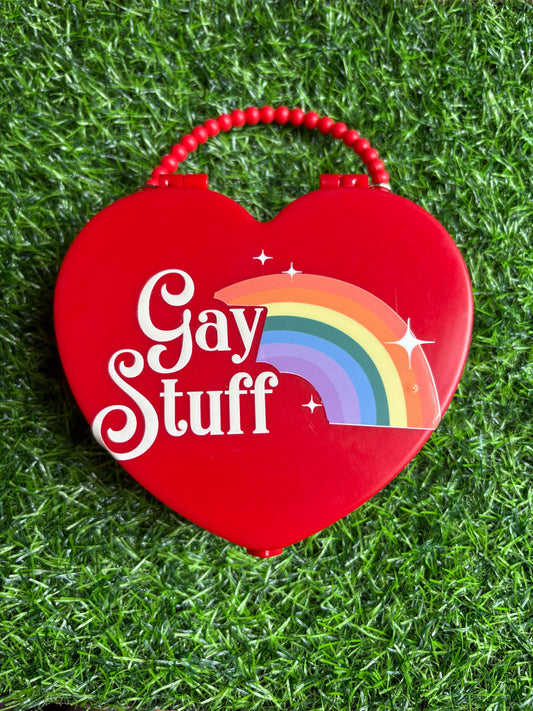Gay Stuff Heart-Shaped Carry Case