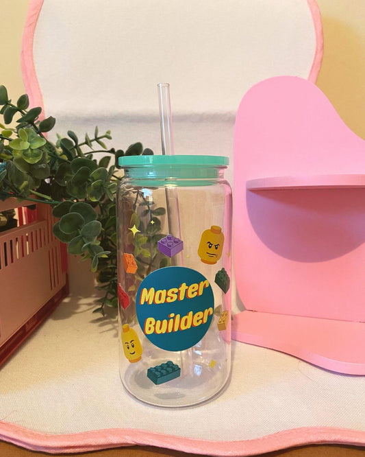 Master builder Lego acrylic