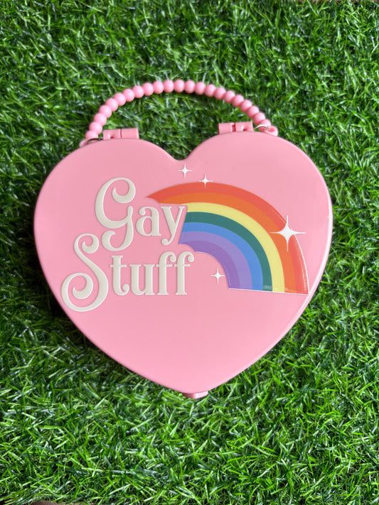 Gay Stuff Heart-Shaped Carry Case